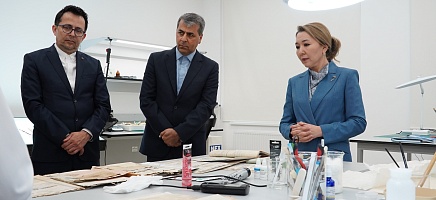 Archive of the President of Kazakhstan and the National Library of Iran discussed prospects for cooperation фото галереи 1